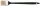 Ecset Strend Pro JD017, 2", lapos, sarokecset, festő, PVC nyél