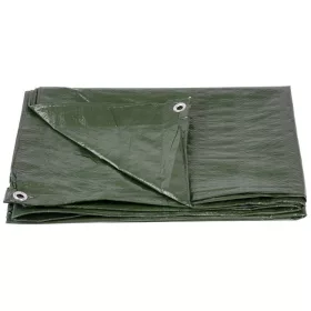   Tarpaulin Light 5x8 m, Takaróponyva fűzőlyukakkal, 65 g/m, zöld