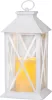 MagicHome, Karácsonyi lámpás, LED meleg fehér, 3xAAA, műanyag, 14x14x32.2 cm