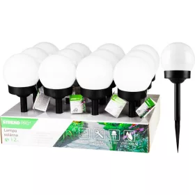   Strend Pro Birdun, Napelemes lámpa, 10 cm, 1x LED, AAA, 12 db