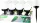 Strend Pro Birdun, Napelemes lámpa, 10 cm, 1x LED, AAA, 12 db