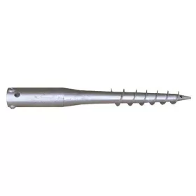 Talajcsavar GSA02, Zn, A 550x60x1,7 mm, 3xM8