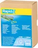 Rapid VR16 típusú, zöld színű PVC bevonattal ellátott kerítéskapocs, RAPID FP216 és FP20 kötöző fogóhoz, 2-8 mm-es huzalhoz, 3190 db-os