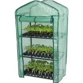   Strend Pro Greenhouse X083, Palántanevelő fóliasátor, 690x490x1280 mm
