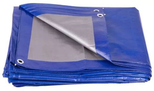 Takaróponyva Tarpaulin Profi 4x6 m, 140 g/m, kék, fűzőlyukakkal