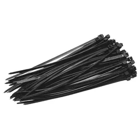   Kábelkötegelő Strend Pro CT66BL, 400x4,8 mm, 50 db, fekete, nylon, rögzítő