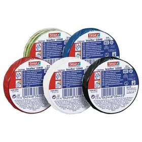   Tesa PRO tesaflex szigetelőszalag, sPVC, 15 mm, fekete, 10 m