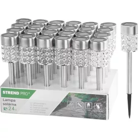   Strend Pro Sabik, Napelemes lámpa, 375 mm, 1x LED, AAA, 24 db