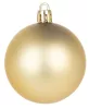MagicHome, Karácsonyi Gömbök, 30 db, arany, vegyes, 6 cm