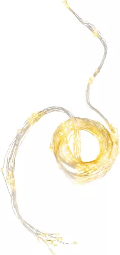 MagicHome, Karácsonyi Csavart füzér, 1200 meleg fehér LED, 230 V, 50 Hz