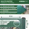 POPULAR.NET Árnyékoló háló, 1x10 m, HDPE, UV, 150 g/m2, 90% zöld