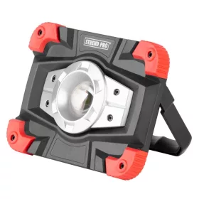   Strend Pro munkalámpa, 10 W, LED 600 lm, munka- és figyelmeztető reflektor, USB be/ki