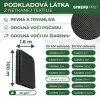 Kerti textília B4407, 1,6x100 m, nem szőtt, 50 g/m, 3% UV, fekete tekercs