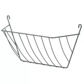   Etető nyulaknak 34x20x13cm, széná óvoda nyulaknak, fém, kicsi