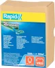 RAPID VR22, zöld színű PVC bevonattal ellátott kerítéskapocs, RAPID FP222 és FP20 kötöző fogóhoz, 5-11 mm-es huzalhoz, 1600 db-os