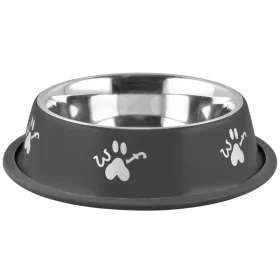 MagicHome Woof tálka kutyáknak, 33 cm, 2000 ml, fekete