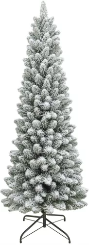 MagicHome Karácsonyi Clark Karácsonyfa, havas jegenyefenyő, 180 cm