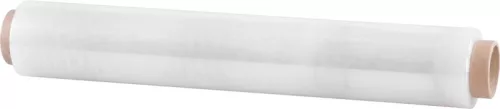 Stretch fólia, 500 mm, 23 µm, átlátszó, csomagoló, tekercs H-115 m