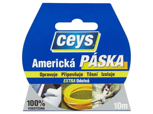 Duct tape Ceys Amerikai, ragasztó, 10 m x 50 mm