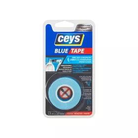  Kétoldalas fürdőszobai ragasztószalag Ceys Blue tape, 1,5 m x 19 mm0500000070841