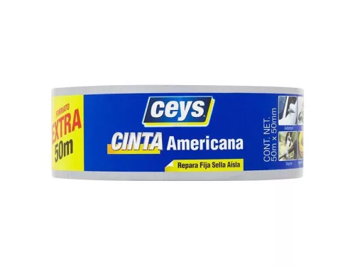 Duct Tape Ceys Amerikai, 50 m x 50 mm