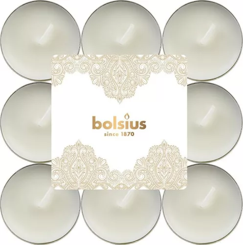 Bolsius Scented Golden Lace/vanilla, Karácsonyi mécses, illatos, 18 db
