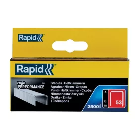 Kapocs RAPID 53, 8 mm, tűzőgép kapcsok, csomag 2500 db