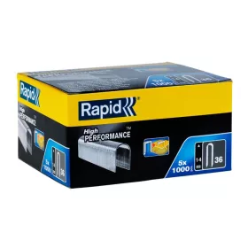   Kapcsok RAPID 36, 14 mm, DP, tűzőgéphez, kábelkapcsok, 5000 db-os csomag