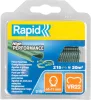 Kapcsok RAPID VR22, PVC zöld, RAPID FP222 és FP20 kötöző fogóhoz, 5-11 mm-es huzalhoz, 215 db-os cso