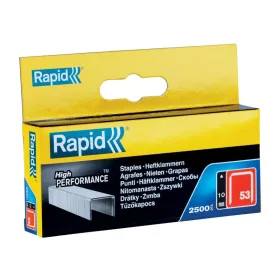   Tűzőkapcsok RAPID 53, 10 mm, kapcsok tűzőgéphez, csomag 2500 db