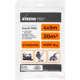   Takarófólia Strend Pro Standard, festő, 4x5 m, 10µ, takaró