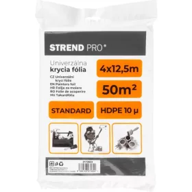   Takarófólia Strend Pro Standard, festő, 4x12,5 m, 10µ, takaró