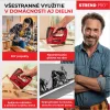 Strend Pro J-126 tűzőgép, 3,6 V, Li-ion, 4-10 mm-es tűzőkapcsok, 10 mm-es szegek