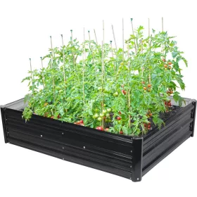   Strend Pro Garden, Fém magaságyás, 3D design, 120x90x30 cm