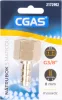 Csatlakozó CGAS, gázhoz, egyutas, G G3/8''-LH menet, anyával