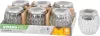 Strend Pro Garden, Napelemes lánghatású lámpa, 6x LED, meleg fehér, 10x10 cm, 6 db