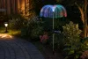 Strend Pro Garden Meduse, Napelemes száloptikás lámpa, színváltós, 75 cm