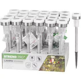   Strend Pro Garden, Napelemes lámpa, 2x LED, 5,5x33 cm, 24 db