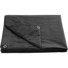   Tarpaulin Strong 3x3 m, Takaróponyva fűzőlyukakkal, 200 g/m, antracit