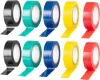 Strend Pro szigetelőszalag, 19 mm, H-10 m, PVC, max. 80°C, 600V, 10 db