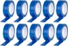 Strend Pro szigetelőszalag, 19 mm, H-10 m, max. 80°C, 600V, kék, PVC, 10 db