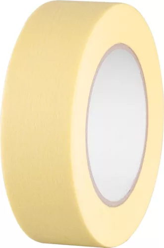 Maszkolószalag Strend Pro, 38 mm, Hossz: 50 m, 80°C, festő, sárga