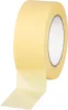 Maszkolószalag Strend Pro, 50 mm, Hossz: 50 m, 80°C, festő, ragasztó, sárga