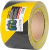 Figyelmeztető szalag Strend Pro, 80 mm, Hossz: 250 m, PE, sárga/fekete