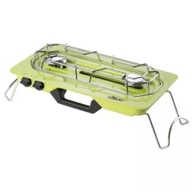   Gázfőző Meva Move, dupla, menetes és szelepes patronhoz, piezo, 575x240x170 mm