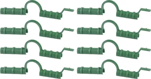 Strend Pro, Fóliarögzítő kapcsok palántanevelőkhöz, zöld, 8 mm, 8 db