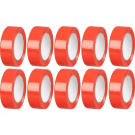   Strend Pro szigetelőszalag, 19 mm, H-10 m, max. 80°C, 40.0 kV/mm, piros, PVC, 10 db