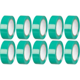   Strend Pro szigetelőszalag, 19 mm, H-10 m, max. 80°C, 40.0 kV/mm, zöld, PVC, 10 db