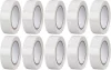 Strend Pro szigetelőszalag, 19 mm, H-10 m, max. 80°C, 40.0 kV/mm, fehér, PVC, 10 db