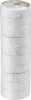 Strend Pro szigetelőszalag, 19 mm, H-10 m, max. 80°C, 40.0 kV/mm, fehér, PVC, 10 db